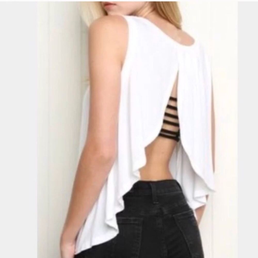 Brandy Melville Open Back Tank